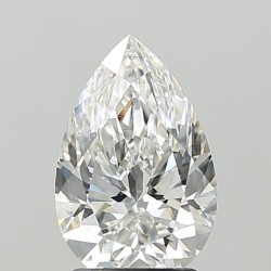 Diament laboratoryjny bezbarwny szlif gruszkowy, 2.06ct, VVS2, F, IGI LG741597567