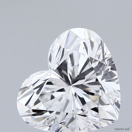 Diament laboratoryjny bezbarwny serce, 2.52ct, VVS2, E, IGI LG735530852