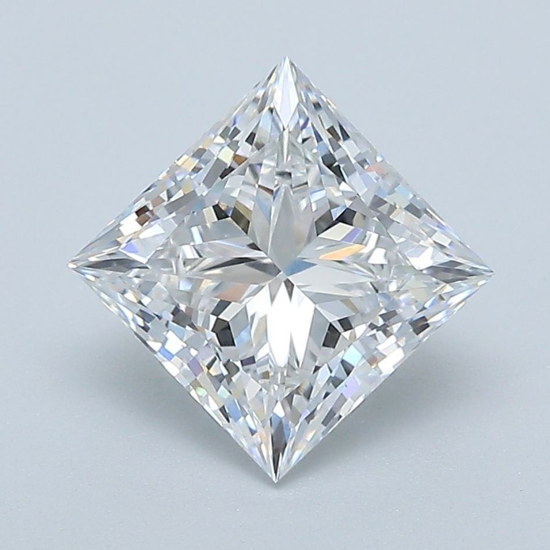 Diament laboratoryjny bezbarwny szlif princess, 2.52ct, VVS2, E, IGI LG623482530 Diament laboratoryjny bezbarwny szlif princess, 2.52ct, VVS2, E, IGI LG623482530