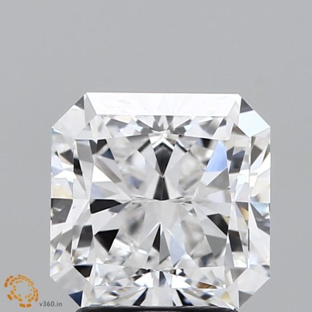 Diament laboratoryjny bezbarwny szlif radiant kawadratowy, 2.53ct, VVS2, D, IGI LG633447691