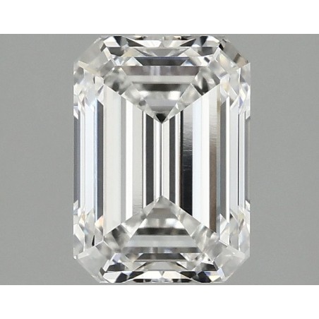 Diament laboratoryjny bezbarwny szlif szmaragdowy, 2.1ct, VVS2, F, IGI LG737545214