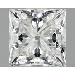 Diament laboratoryjny bezbarwny szlif princess, 1.58ct, VVS2, D, IGI LG700593651