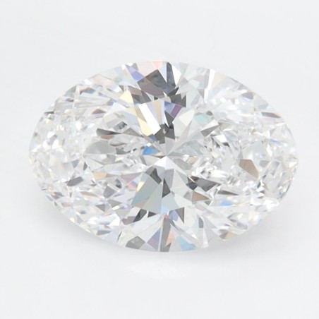 Diament laboratoryjny bezbarwny szlif owalny, 2.0ct, VVS1, D, IGI LG741524394