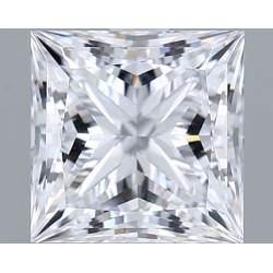 Diament laboratoryjny bezbarwny szlif princess, 2.01ct, VVS2, D, IGI LG710591529