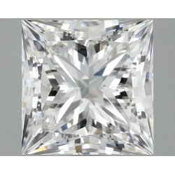 Diament laboratoryjny bezbarwny szlif princess, 2.08ct, VVS2, E, IGI LG698576890