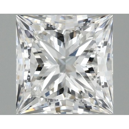 Diament laboratoryjny bezbarwny szlif princess, 2.08ct, VVS2, E, IGI LG698576890