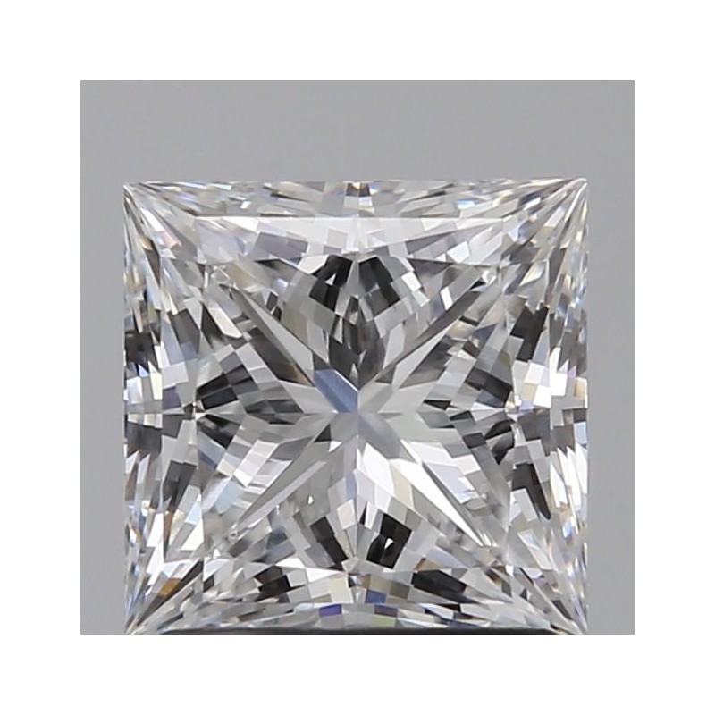Diament laboratoryjny bezbarwny szlif princess, 1.54ct, VVS2, E, IGI LG726539053 Diament laboratoryjny bezbarwny szlif princess, 1.54ct, VVS2, E, IGI LG726539053