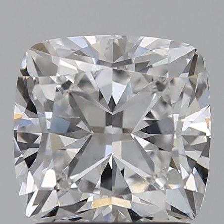 Diament laboratoryjny bezbarwny szlif poduszkowy brylantowy, 1.53ct, VVS2, E, IGI LG683571851