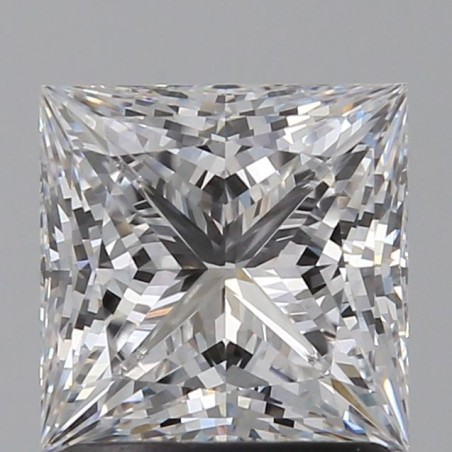 Diament laboratoryjny bezbarwny szlif princess, 1.54ct, VVS2, D, IGI LG696530345