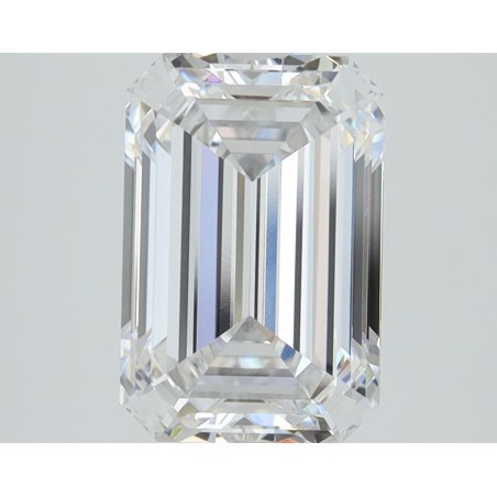 Diament laboratoryjny bezbarwny szlif szmaragdowy, 2.91ct, VVS2, D, GIA 5493626833