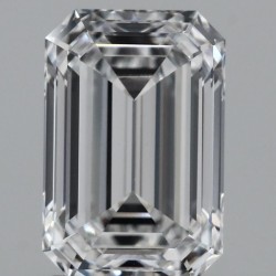 Diament laboratoryjny bezbarwny szlif szmaragdowy, 2.34ct, VVS2, D, IGI LG717526421