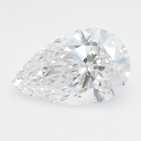 Diament laboratoryjny bezbarwny szlif gruszkowy, 1.04ct, VVS1, D, IGI LG655445574