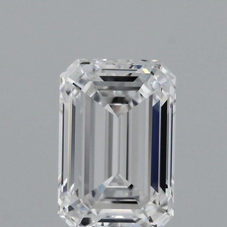 Diament laboratoryjny bezbarwny szlif szmaragdowy, 2.07ct, VVS1, D, IGI LG710559818