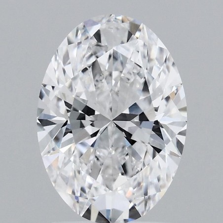 Diament laboratoryjny bezbarwny szlif owalny, 2.07ct, VVS1, D, IGI LG680503282