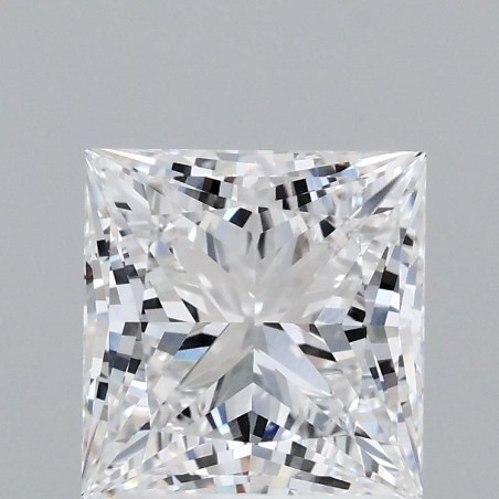 Diament laboratoryjny bezbarwny szlif princess, 2.1ct, VVS2, E, IGI LG700508266