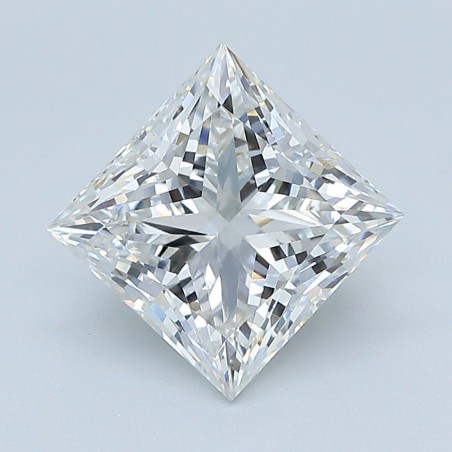 Diament laboratoryjny bezbarwny szlif princess, 2.51ct, VVS2, F, IGI LG623481833