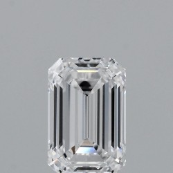 Diament laboratoryjny bezbarwny szlif szmaragdowy, 2.08ct, VVS2, D, IGI LG710559825