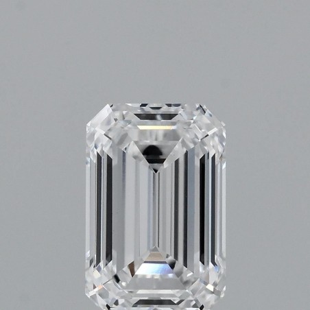 Diament laboratoryjny bezbarwny szlif szmaragdowy, 2.08ct, VVS2, D, IGI LG710559825