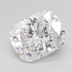 Diament laboratoryjny bezbarwny szlif poduszkowy brylantowy, 1.61ct, VVS2, D, IGI LG662408465