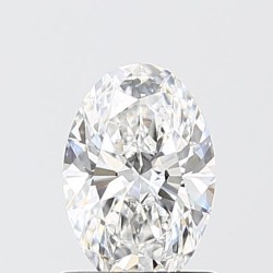 Diament laboratoryjny bezbarwny szlif owalny, 1.06ct, VVS2, E, IGI LG738527187