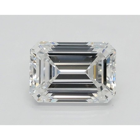 Diament laboratoryjny bezbarwny szlif szmaragdowy, 1.02ct, VVS2, D, IGI LG641472895
