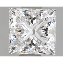 Diament laboratoryjny bezbarwny szlif princess, 1.09ct, VVS1, E, IGI LG651493758