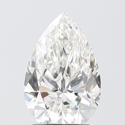 Diament laboratoryjny bezbarwny szlif gruszkowy, 2.09ct, VVS2, F, IGI LG742530744