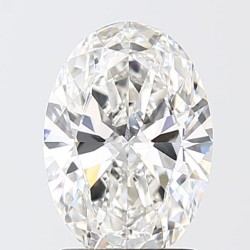 Diament laboratoryjny bezbarwny szlif owalny, 2.05ct, VVS2, F, IGI LG742505919
