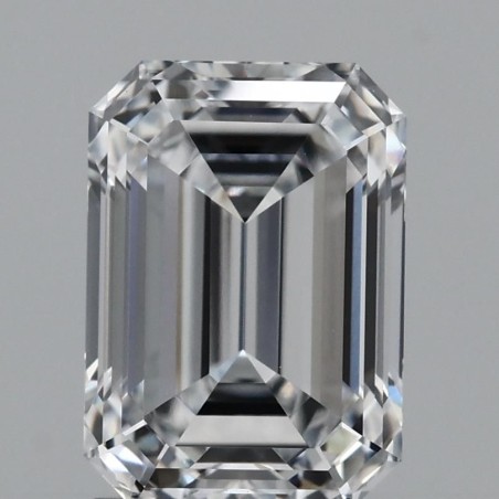 Diament laboratoryjny bezbarwny szlif szmaragdowy, 2.11ct, VVS2, D, IGI LG717526424