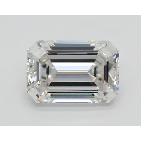 Diament laboratoryjny bezbarwny szlif szmaragdowy, 1.08ct, VVS2, E, IGI LG641472909