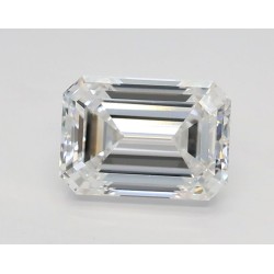 Diament laboratoryjny bezbarwny szlif szmaragdowy, 1.02ct, VVS2, D, IGI LG641472875
