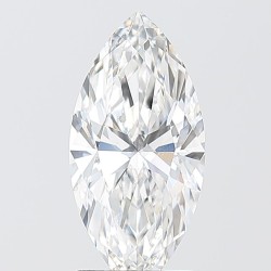 Diament laboratoryjny bezbarwny markiza, 2.03ct, VVS2, D, IGI LG742530572