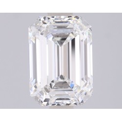 Diament laboratoryjny bezbarwny szlif szmaragdowy, 2.05ct, VVS1, E, IGI LG742535124