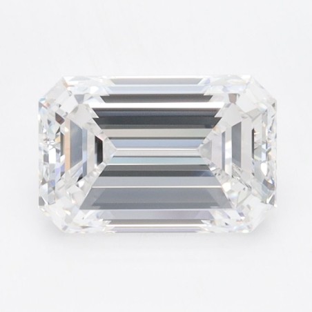 Diament laboratoryjny bezbarwny szlif szmaragdowy, 2.01ct, VVS2, D, IGI LG719536752