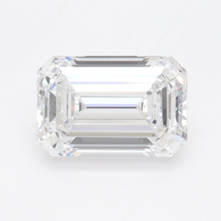 Diament laboratoryjny bezbarwny szlif szmaragdowy, 1.1ct, VVS1, D, IGI LG719536644