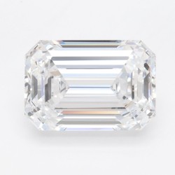 Diament laboratoryjny bezbarwny szlif szmaragdowy, 2.07ct, VVS1, D, IGI LG719536748