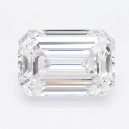 Diament laboratoryjny bezbarwny szlif szmaragdowy, 2.07ct, VVS1, D, IGI LG719536748