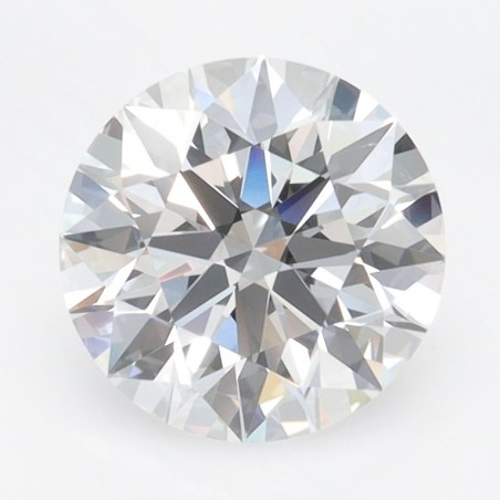 Diament laboratoryjny bezbarwny szlif okrągły, 2.06ct, IF, D, IGI LG700514747