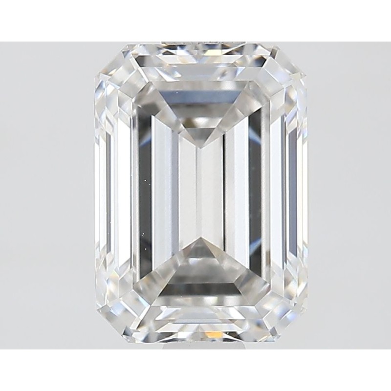 Diament laboratoryjny bezbarwny szlif szmaragdowy, 1.64ct, VVS2, F, IGI LG644468268