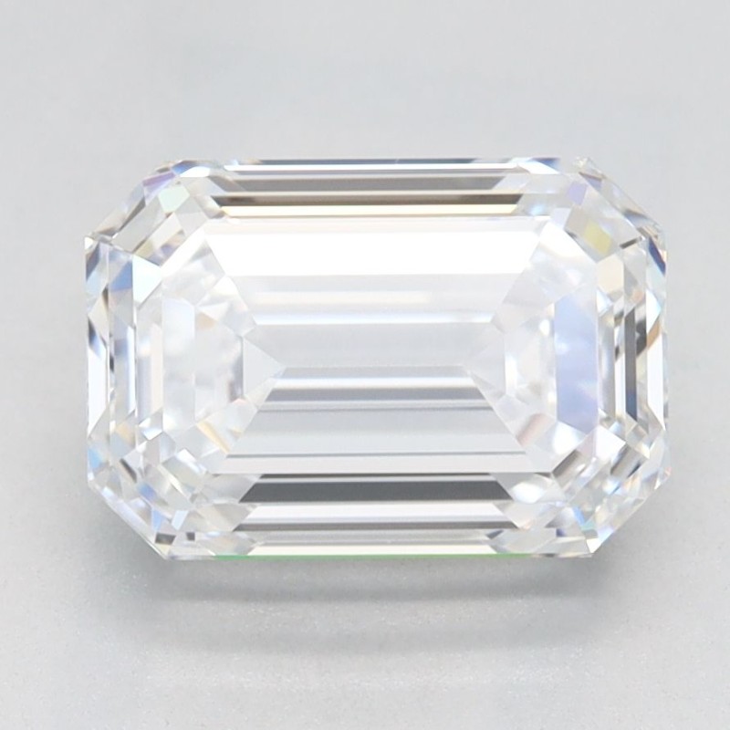 Diament laboratoryjny bezbarwny szlif szmaragdowy, 2.08ct, VVS1, D, GIA 1499595814