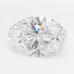 Diament laboratoryjny bezbarwny szlif owalny, 2.66ct, VVS1, D, IGI LG737577981