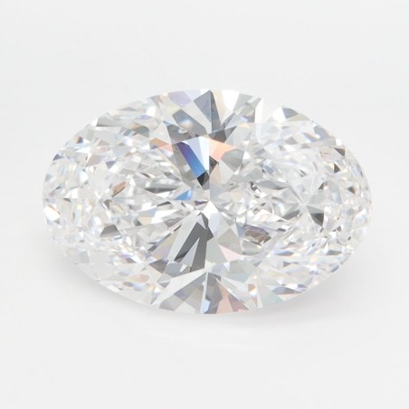 Diament laboratoryjny bezbarwny szlif owalny, 2.66ct, VVS1, D, IGI LG737577981