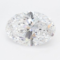 Diament laboratoryjny bezbarwny szlif owalny, 1.51ct, VVS1, D, IGI LG739586883