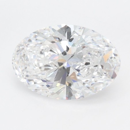 Diament laboratoryjny bezbarwny szlif owalny, 1.51ct, VVS1, D, IGI LG739586883