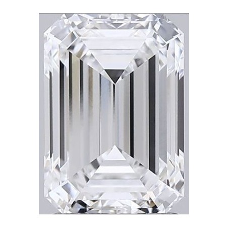 Diament laboratoryjny bezbarwny szlif szmaragdowy, 2.02ct, VVS2, D, GIA 1232693425