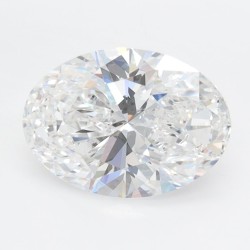 Diament laboratoryjny bezbarwny szlif owalny, 2.0ct, VVS1, D, IGI LG741524268
