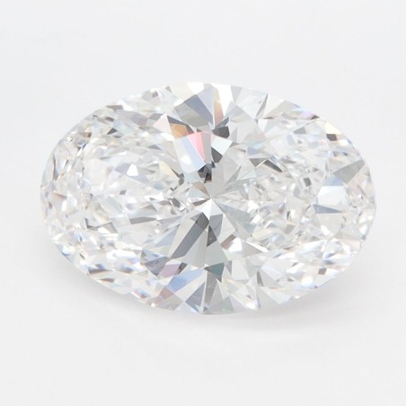 Diament laboratoryjny bezbarwny szlif owalny, 2.4ct, VVS1, D, IGI LG739598561