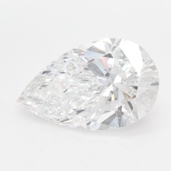 Diament laboratoryjny bezbarwny szlif gruszkowy, 1.5ct, VVS1, D, IGI LG739598562