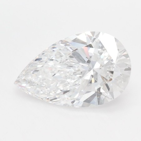 Diament laboratoryjny bezbarwny szlif gruszkowy, 1.5ct, VVS1, D, IGI LG739598562