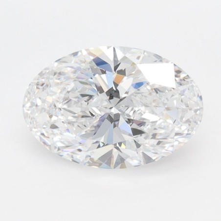Diament laboratoryjny bezbarwny szlif owalny, 1.58ct, VVS1, D, IGI LG739598535